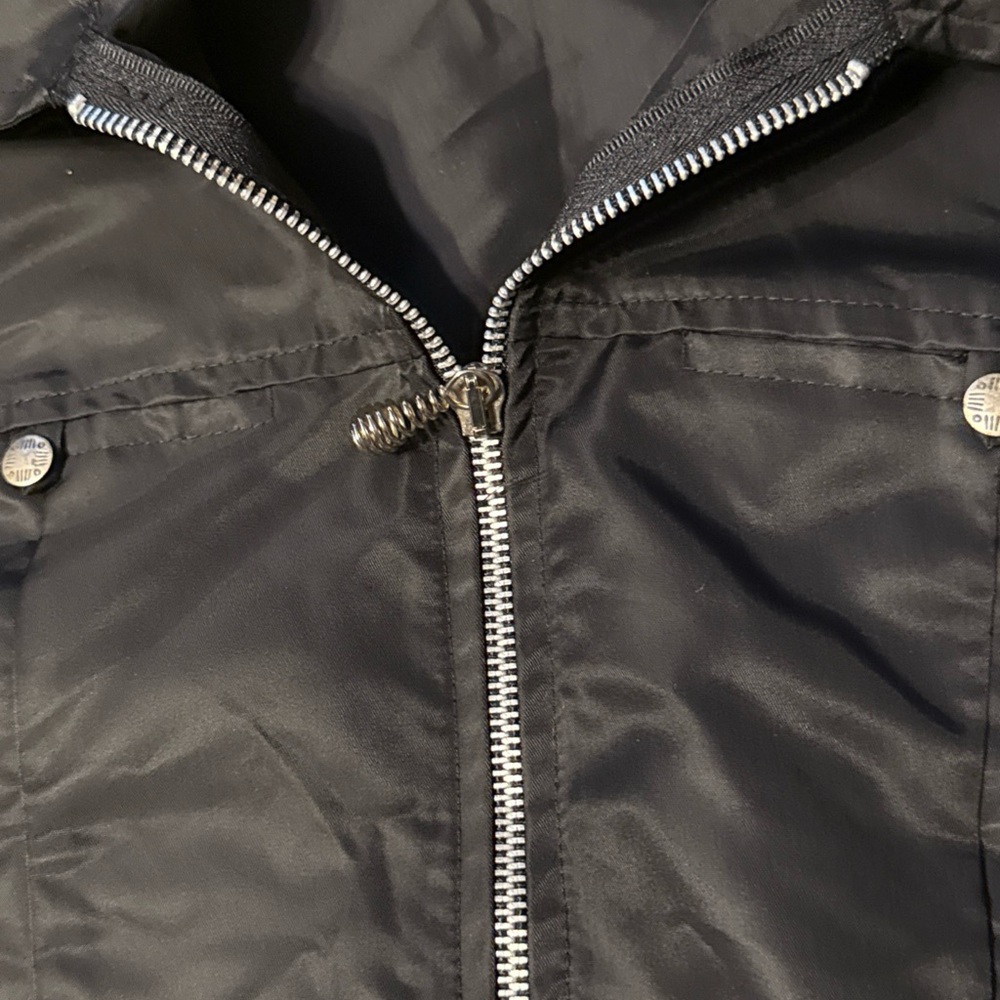 Vintage Moda International 1980s Cropped Nylon Parachute Jacket & Mini Skirt Set - Picture 3 of 12